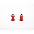 Motocorse Billet Aluminum Spacer and Screw Kit for Linear Steering Damper Ends - MV Agusta F4 / Brutale / Dragster Motocorse Billet Aluminum Spacer and Screw Kit for Linear Steering Damper Ends - MV Agusta F4 / Brutale / Dragster